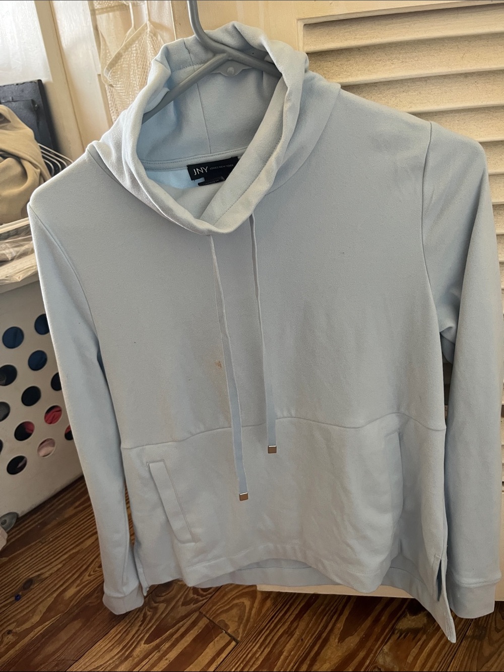 Jones New York Pale Blue pullover with JNY Tag